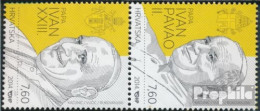 Kroatien 1129-1130 Paar (kompl.Ausg.) Postfrisch 2014 Papst Johannes XXIII - Croazia