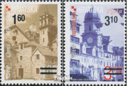 Kroatien 955-956 (kompl.Ausg.) Postfrisch 2010 Kroatische Städte - Croazia