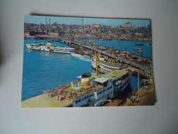 TURKEY   POSTCARDS  CONSTANTINOPLE 1965  FOR MORE PURCHASES 10% DISCOUNT - Turkije