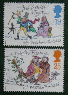 Kerst Noel Xmas Weihnachten Mi 1483-1484 SG 1790-91 1993 Used Gebruikt Oblitere ENGLAND GRANDE-BRETAGNE GB GREAT BRITAIN - Usados