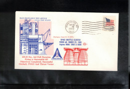 USA 1980 Space / Weltraum Space Shuttle Interesting Cover - Slowenien