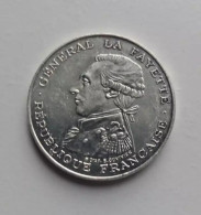 100 Francs Argent Commémorative 1987 - Herdenking