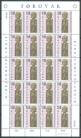 FAEROËR 1984 - MiNr. 93/96 KB - **/MNH - Church Pews In St. Olav's Church, Kirkjubøur - Faroe Islands