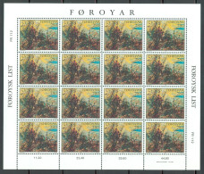 FAEROËR 1985 - MiNr. 118/120 KB - **/MNH - Art - Paintings - Islas Faeroes