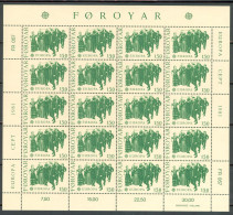 FAEROËR 1981 - MiNr. 63/64 KB - **/MNH - Europa/CEPT - Folklore - Folk Dances - Islas Faeroes