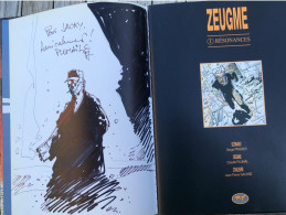 Zeugme 1 Resonances EO DEDICACE BE P&T Production 01/1997 Pradier Plumail (BI2) - Autographs