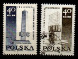 POLOGNE   -   1968 .  Y&T N° 1734 / 1735 Oblitérés . - Used Stamps