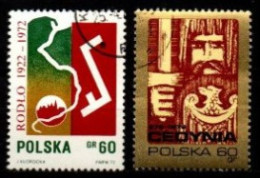 POLOGNE   -   1972 .  Y&T N° 2005 / 2006 Oblitérés - Oblitérés