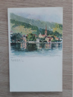 SUISSE WEGGIS  CHROMOGRAVURE MAURICE REYMOND JJ REDMOND - Other & Unclassified