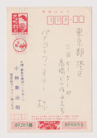 Japan NIPPON 1980s Postal Stationery Card PSC, Entier, Ganzsache, FUJISAWA Postmark, Private Back Overprint (1182) - Cartes Postales