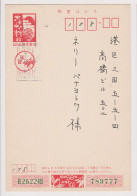 Japan NIPPON 1980s Postal Stationery Card PSC, Entier, Ganzsache, Private Back Overprint Family Photo (1180) - Postcards