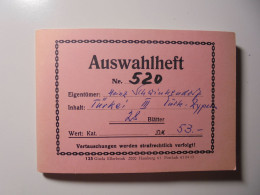 Auswahlheft Nr. 520 28 Blätter 237 Briefmarken Xx Türkei Ca. 1962-1987/Mi Nr. 1816-2782 Einschließlich 2 - Ongebruikt