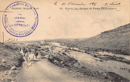 Maroc (Région Sud) Entrée Des Gorges De Tazouguert - Cliché Musto - Ed. C. Lardier 20 - Autres & Non Classés