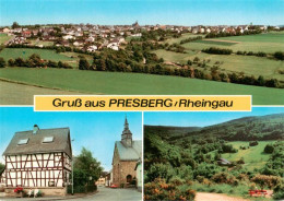 73935839 Presberg_Rheingau_Ruedesheim Panorama Fachwerkhaus Kirche Park - Rüdesheim A. Rh.