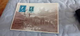 CARTOLINA CENTENARIO DEL FRANCOBOLLO DI SICILIA 1959 - Postzegels (afbeeldingen)
