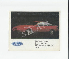 Cromo Año 1988 Auto 2000 FORD PROBE - Auto's