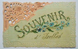 CPA Dentelle 1908. Souvenir D'Ixelles - Ixelles - Elsene