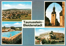 73935735 Bleidenstadt_Taunusstein Panorama Schwimmbad Kirche Sport Und Jugendzen - Taunusstein