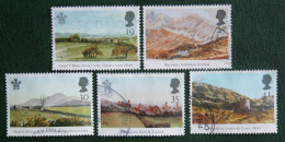 British Landscape CHARLES PRINCE WALES Mi 1503-1507 1994 Used Gebruikt Oblitere ENGLAND GRANDE-BRETAGNE GB GREAT BRITAIN - Oblitérés