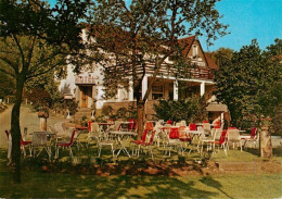 73935719 Hann._Muenden Hotel Werrastrand Freiterrasse - Hannoversch Münden