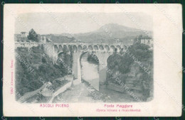 Ascoli Piceno Città Alterocca 1380 STRAPPINO Cartolina KV1648 - Ascoli Piceno