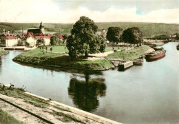 73935704 Hann._Muenden Werra Und Fulda Zusammenfluss - Hannoversch Muenden