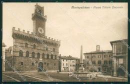 Siena Montepulciano Cartolina KV1671 - Siena