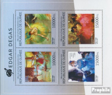 Guinea 10737-10740 Kleinbogen (kompl. Ausgabe) Postfrisch 2014 Edgar Degas - Guinea (1958-...)