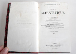 ANNUAIRE SCIENTIFIQUE De DEHERAIN 3e ANNEE 1864 CHARPENTIER PROGRES DES SCIENCES / ANCIEN LIVRE XXe SIECLE (2603.85) - Health