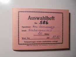 Auswahlheft Nr. 586 20 Blätter 160 Briefmarken  Großbritannien 1881-1961/Mi Nr. 65 II-344 Ca. € 60 Stam - Gebraucht