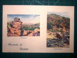 ARGENTINE, Carte Postale De La Province De Cordoue Et Ses Belles Villes, Collines, Barrages, Lacs Et Ruisseaux.... - Argentina