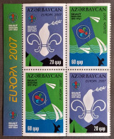 Scouts Azerbadjan / Ook Europazegels 2007 / Paar Postfris - Nuovi