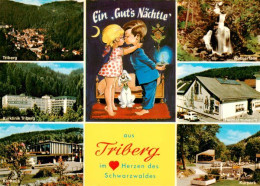 73935373 Triberg Panorama Kurklinik Triberg Kurhaus Wasserfaelle Heimatmuseum Ku - Triberg