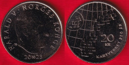 Norway 20 Kroner 2023 "Mapping Authority" UNC - Noorwegen