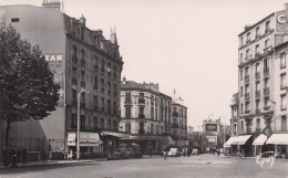 Asnieres Sur Seine - Place Vdes Bourguignons Et Avenue D'Argenteuil   -   CPSM°J - Asnieres Sur Seine