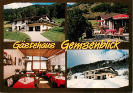 73935167 Brandenberg_Todtnau Gaestehaus Gemsenblick Terrasse Gastraum - Todtnau