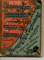 EXEPTIONNEL CATALOGUE DE PRODUITS DES TUILERIES DU CENTRE PERRUSON $ DESFONTAINES ECUISSES ST LEGEGER/DHEUNE § SANCOINS - 1900 – 1949