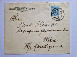 Romania. Cover To Vienna, Austria From University In Cluj - Other & Unclassified