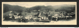 74 - SAINT-CERGUES - PANORAMIQUE - Double Carte - Vue Générale - Cachet Gd Hotel De L'Observatoire - 1902 - RARE - Saint-Cergues