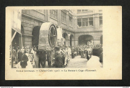 75 - PARIS - 17è - ECOLE CENTRALE - Chahut Cube 1905 - Le Moteur à Cage D'Ecureuil - Enseignement, Ecoles Et Universités