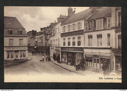 76 - GOURNAY-EN-BRAY - Place Nationale Et Rue Notre-Dame - 1916 - RARE - Gournay-en-Bray