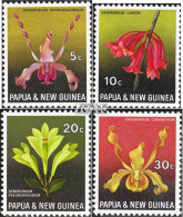 Papua-Neuguinea 161-164 (kompl.Ausg.) Postfrisch 1969 Orchideen - Papouasie-Nouvelle-Guinée