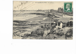 85 - LES SABLES-D'OLONNE - Vue Générale. Animée, Angle Peu Courant. CPA Ayant Circulé En 1923. BE. - Sables D'Olonne