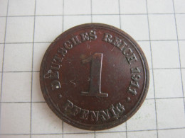 Germany 1 Pfennig 1911 E - 1 Pfennig