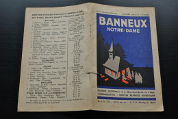 BANNEUX NOTRE-DAME Janvier 1939 Régionalisme Revue Mensuelle Officielle Caritas  - Belgique