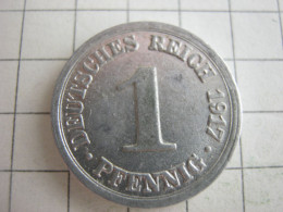 Germany 1 Pfennig 1917 D - 1 Pfennig