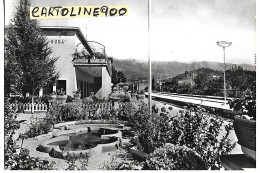 Lazio Frosinone Sora Stazione Ferroviaria Di Sora Veduta Interno Stazione Binari Portico Giardinetto Anni 50 60 - Estaciones Sin Trenes