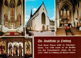 73936223 Limburg__Lahn Stadtkirche Inneres Wandbilder - Limburg