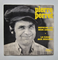 45T PIERRE PERRET : Dépêche Toi Mon Amour - Otros - Canción Francesa