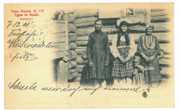 RUS 998 - 23270  ETHNIC From Russia Litho - Old Postcard - Used - 1901 - Russia